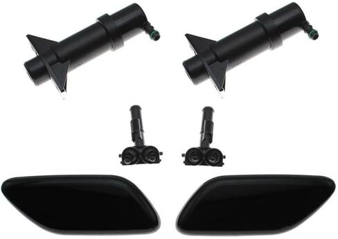 6pcs for Mazda 3 BK 2003 2004 2005 2006 2007 2008 Front Headlight Washer Nozzle Actuator Pump Headlamp Cleaning Water Spray Cover in Saudi Arabia