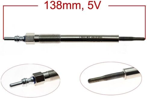 4X 5V Glow Plug 6731590001 for SsangYong Tivoli D16F 2015 2016 2017 2018 2019+ XLV SUV 2016+ 1.6 Korando D16DF A6731590001 in Saudi Arabia