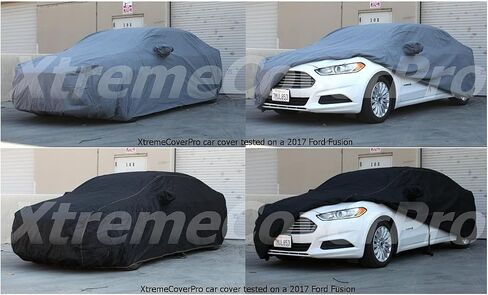 Car Cover fits 2017 2018 2019 2020 2021 Ford Fusion XTREMECOVERPRO Diamond Series Black in Saudi Arabia
