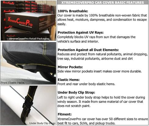 Car Cover fits 2009 2010 2011 2012 2013 2014 Acura TL XTREMECOVERPRO PRO Series Grey in Kuwait