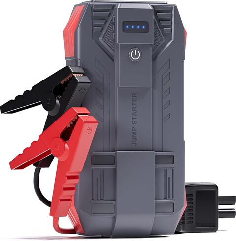 بطارية بطارية السيارة بداية ، 4000A Peak Jump Starter Battery Pack لما يصل إلى 10 لتر غاز ومحركات ديزل 8L ، ومربع قفزة محمولة 12V مع بنك USB/Power/Dual Output/LED in Saudi Arabia
