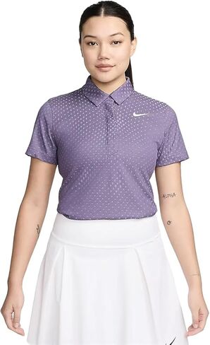 Nike Women's Golf Dri-Fit ADV Short Sleeve Tour Jacquard Polo in Saudi Arabia