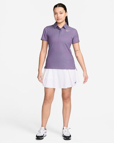 Nike Women's Golf Dri-Fit ADV Short Sleeve Tour Jacquard Polo in Saudi Arabia