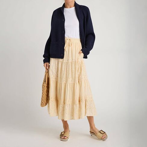 Women Lobster Sweater Cardigan Button Front Shawl Collar Chunky Knit Top with Pockets Fall Winter in Saudi Arabia