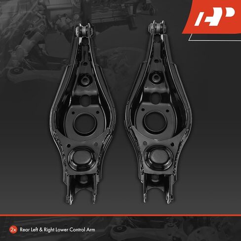A-Premium 2 × ذراع التحكم الخلفي السفلي ، مع جلبة ، متوافقة مع Toyota RAV4 2006-2018 ، لكزس NX300 2020-2021 ، NX300H 2020-2021 in Saudi Arabia