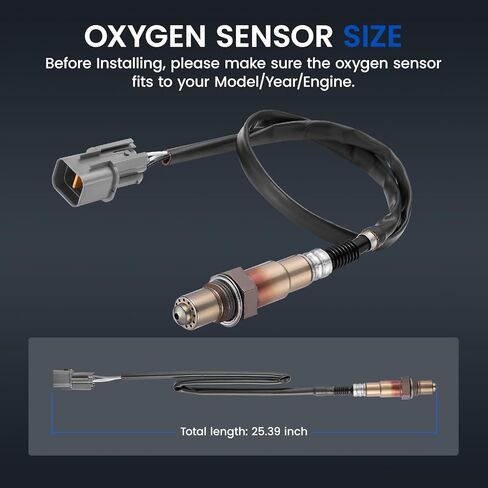مستشعر Oxygen O2 234-5107 متوافق مع Audi 06-13 A3 ، TT ، TTS Quattro ، Accord ، Odyssey ، 06J906262AA APTEREAM PRESSIM SESSOR متوافق مع فولكس واجن CC ، GTI ، GTI ، JETTA ، PASSAT ، 1PCS ، in Saudi Arabia