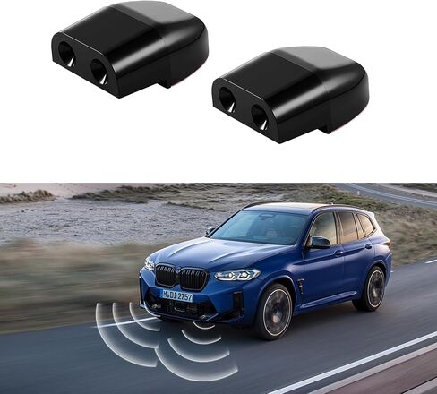 4PCS Deer Whistles for Car, Automotive Deer Warning Whistle Devices, Automotive Save a Deer Whistles to Avoid Collisions, Universal Animal Alert Car Accessories (Black, 4PCS) in Saudi Arabia