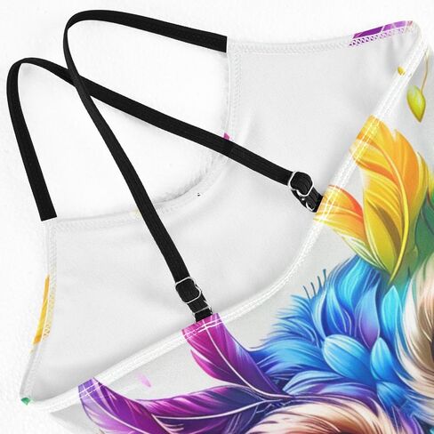 ALAZA Rainbow Cute Owl Girl’s Swimsuits Bathing Suit One Piece Beach Swimwear in Saudi Arabia