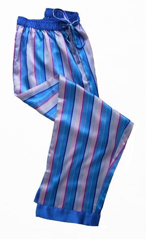 Up2date Fashion Women's Printed Satin Sleep & Lounge Pants, Style WSP-21 in Saudi Arabia