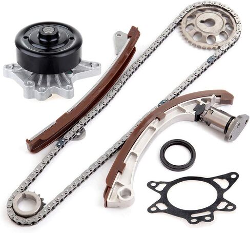 Engine Timing Chain Kit with Water Pump for Pontiac Vibe 2003-2008, for Toyota Celica 2000-2005, for Toyota Corolla 2000-2008, for Toyota Matrix 2003-2008, for Toyota MR2 Spyder 2000-2005 in Kuwait