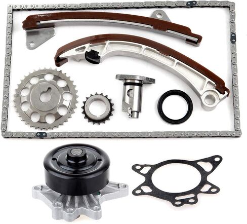 Engine Timing Chain Kit with Water Pump for Pontiac Vibe 2003-2008, for Toyota Celica 2000-2005, for Toyota Corolla 2000-2008, for Toyota Matrix 2003-2008, for Toyota MR2 Spyder 2000-2005 in Kuwait