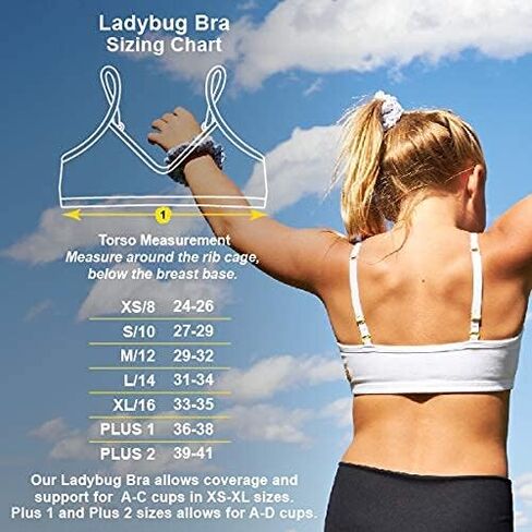 Yellowberry Ladybug Bra Cotton Training Bra for Girls, Tweens & Teens with Full Coverage & All-Day Comfort in Kuwait