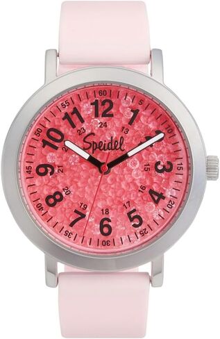Speidel Original Scrub Watch ™ للممرضات والمهنيين الطبيين والرجال والسيدات مع التمريض المستعملة ، الساعات الممرضة للنساء ، ماء 12 و 24 ساعة ، بلورة ، بلورة in Saudi Arabia