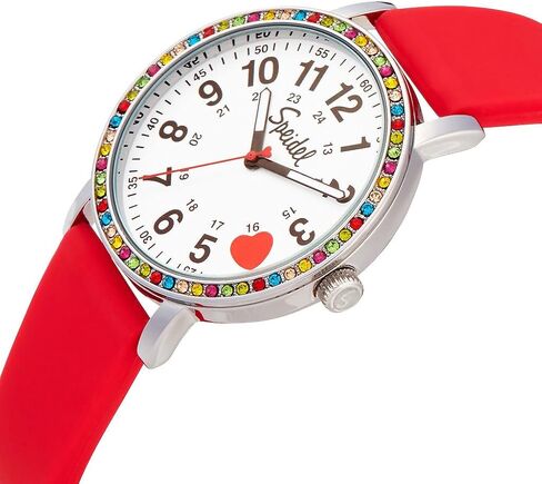 Speidel Original Scrub Watch ™ للممرضات والمهنيين الطبيين والرجال والسيدات مع التمريض المستعملة ، الساعات الممرضة للنساء ، ماء 12 و 24 ساعة ، بلورة ، بلورة in Saudi Arabia