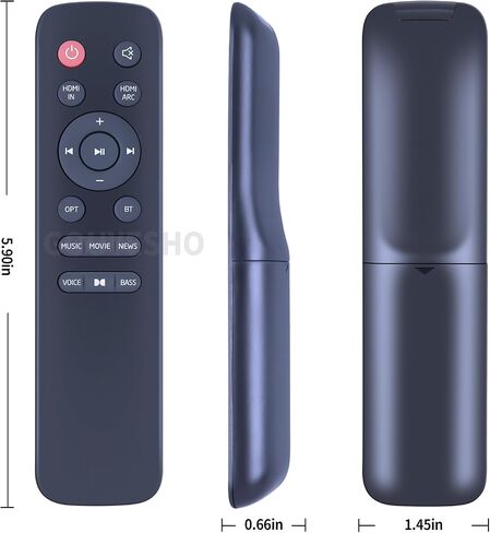 New Replacement Remote Control fit for JBL BAR 5.0 Channel Multibeam Soundbar in Saudi Arabia