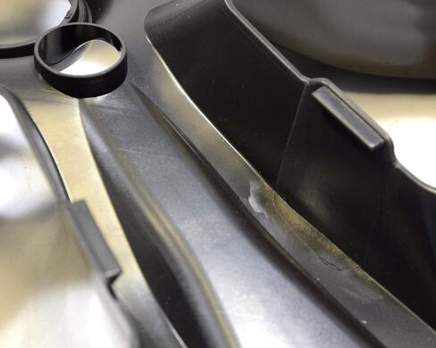 Set of 4 Gloss Black 5 Spoke 18" Wheel Skins for Dodge Charger SXT 2015-2017 in Kuwait