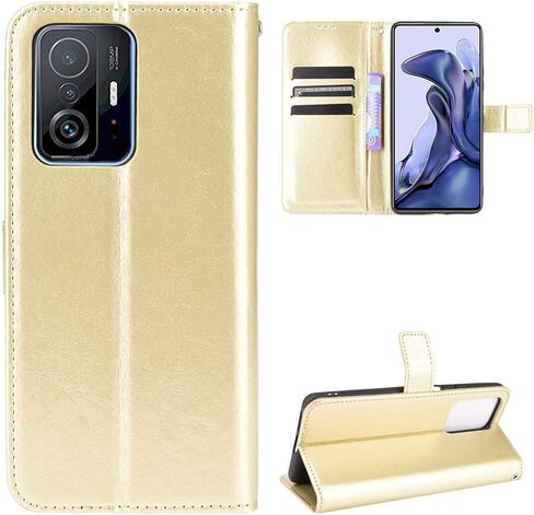 Case for Xiaomi 11T Case Cover,Flip Leather Wallet Cover Case for Xiaomi 11T Pro/Mi 11T Case Black in Saudi Arabia