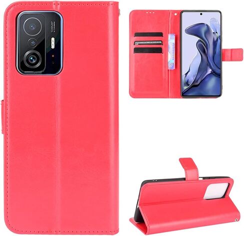 Case for Xiaomi 11T Case Cover,Flip Leather Wallet Cover Case for Xiaomi 11T Pro/Mi 11T Case Black in Saudi Arabia