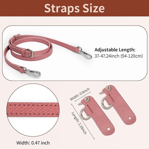 Upgraded Leather Purse Straps for Longchamp Mini Bag Conversion Kit, Bag Shoulder Strap Replacement Crossbody in Kuwait