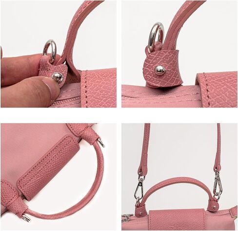 Upgraded Leather Purse Straps for Longchamp Mini Bag Conversion Kit, Bag Shoulder Strap Replacement Crossbody in Kuwait