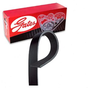 Gates ac Stretch Fit Micro-V Serpentine Belt متوافق مع Ford Focus 2.0L L4 2012-2014 in Kuwait
