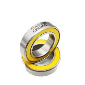 S6900-2RS محمل مقاوم للصدأ 10 * 22 * 6 مم 2PCS ABEC-3 6900 RS محور الدراجات الخلفية الأمامية 10 22 6 محامل كرامي سيراميك in Kuwait