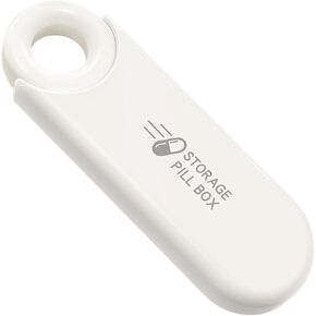 Cute Pill Organizer, Small Size Pill Case, Compact Portable Daily Medicine Box for Vitamins, Medications, Fish Oils, Supplements, Capsules, 3 Compartment Perfect for Pocket Purse Bag, Orange in Kuwait