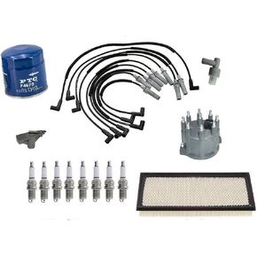 Spark Plug Wires Cap Rotor Platinum Plugs Replacement Parts For 1997 1998 1999 2000 2001 2002 Dodge Dakota 5.2L 5.9L in Kuwait