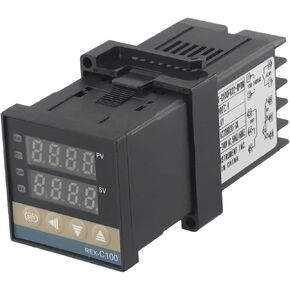 Display Controller Instruction Manual Intelligent REX-C100 M*DN Temperature Controller Thermostat 0-400℃ 48*48*86mm in Saudi Arabia