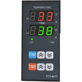 TC3-401T PID TEMPERTY TIMER TIMER TIMETERMENTER ANDECTION ANTEMRINCE RELAY K-TYPE 400 ℃ AC100 ~ 220V الجرس المنبه (TC3-701T) in Saudi Arabia