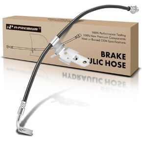 A-Premium Front Driver Brake Hydraulic Hose Compatible with Select Chrysler and Dodge Models - 300 2005-2010, Challenger 2009-2010, Charger 2006-2011, Magnum 2005-2008 in Saudi Arabia