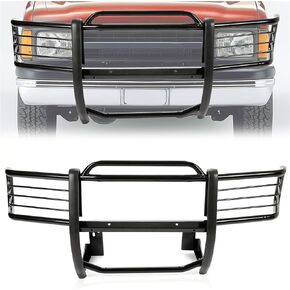 Kojem Front Brush Guard متوافق مع 1998-2004 Chevrolet S10 / Blazer S ، 1998-2001 GMC Jimmy / Envoy ， 1998-2004 GMC Sonoma ، 1998-2003 Isuzu Hombre ، 1998-2001 Oldsmobile Bravada Grille Grille in Kuwait