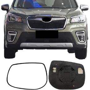 Glass Side Mirror Glass for Subaru Crosstrek 2018-2021 ، Forester 2019-2021 ، Packing Plate Power مسخن الجانبي الأيمن الزجاج المرآة لـ Subaru Crosstrek 2018 2019 2020 2021 ، Forester 2019 2020 2021 in Kuwait