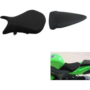 Green-L Motorcycle Rider&Passenger Seat Cushion Pillion Set Fit for Kawasaki Ninja ZX6R 2007-2008 in Kuwait