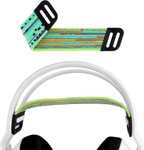 Geekria Mesh Fabric Headband Pad Compatible with Logitech G733, G335, G535 Headphones Replacement Band, Headset Head Top Cushion Cover Repair Part (Grey) in Saudi Arabia