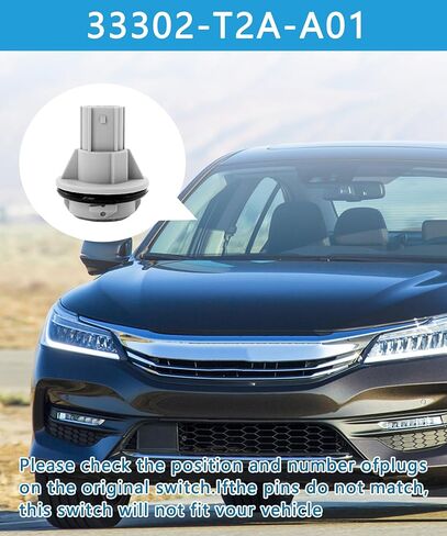 2PCS 33302-T2A-A01 Front Truck Signal Bulb Socket S25W FITS لـ Honda Accord 2013-2017 ، استبدل 33302T2AA01 in Saudi Arabia