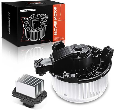 A-Premium HVAC Heater Blower Motor and Resistor Assembly Compatible with Ford & Lincoln Vehicles - Edge 2007-2014, MKX 2007-2015, Sport Utility - Front Side, 2-PC Set in Saudi Arabia