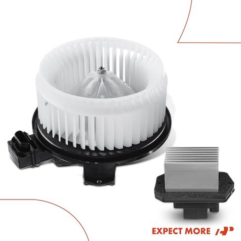A-Premium HVAC Heater Blower Motor and Resistor Assembly Compatible with Ford & Lincoln Vehicles - Edge 2007-2014, MKX 2007-2015, Sport Utility - Front Side, 2-PC Set in Saudi Arabia