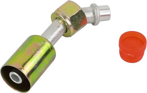 6PCS Air Conditioning #6#8#10 AC Fitting Set Female Oring Beadlock 90 Degree in Kuwait