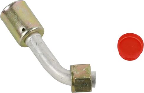 6PCS Air Conditioning #6#8#10 AC Fitting Set Female Oring Beadlock 90 Degree in Kuwait