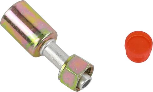 6PCS Air Conditioning #6#8#10 AC Fitting Set Female Oring Beadlock 90 Degree in Kuwait