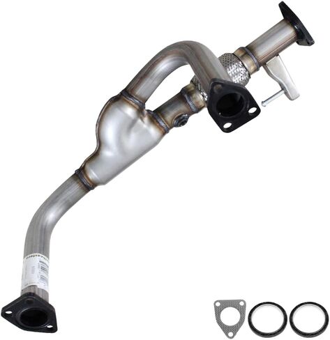 Northeastern Exhaust | Stainless Steel Direct Fit Front Flex Y Pipe Compatible for Acura CL 1999-2003 3.2L | Acura TL 2001-20036 3.2L | Honda Accord 1998-2002 3.0L | Free Gaskets Included in Kuwait