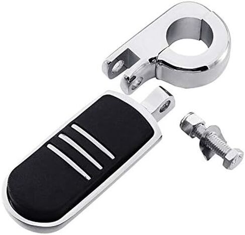 TCMT Streamliner Footpeg Footrest Mount Mount Clamps مناسبة مع Harley Touring Road King Street Glide Glide Electra Glide Softail Sportster Dyna مع حرس محرك 1.25 " in Saudi Arabia