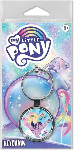 Ata-Boy My Little Pony Trio 1.5 "FOB Keychain للمفاتيح ، وسحب الظهر والمزيد in Saudi Arabia