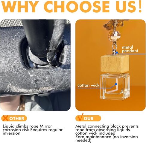 حزمة معطر الهواء 2 حزمة ، من جلد العطر المعلق من الجلد ، هدية للرجال والنساء in Kuwait