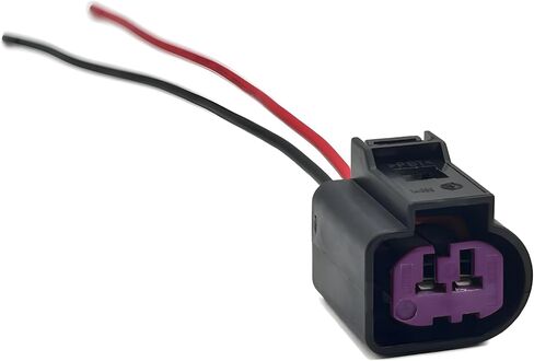2-Pin Alternator Wire Harness Repair Lead Pigtail Connector Compatible with VW Jetta, Golf, GTI MK4, Beetle, Seat, Skoda, Audi in Saudi Arabia