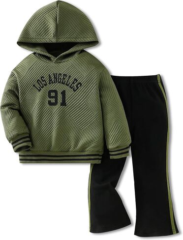 Toddler Girl Clothes Girls Clothing Sets Fall Winter Outfits Soft Kids Clothes with Sweatshirt and Pants in Saudi Arabia