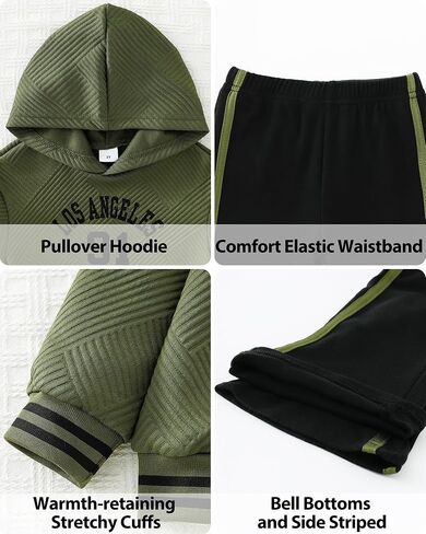 Toddler Girl Clothes Girls Clothing Sets Fall Winter Outfits Soft Kids Clothes with Sweatshirt and Pants in Saudi Arabia