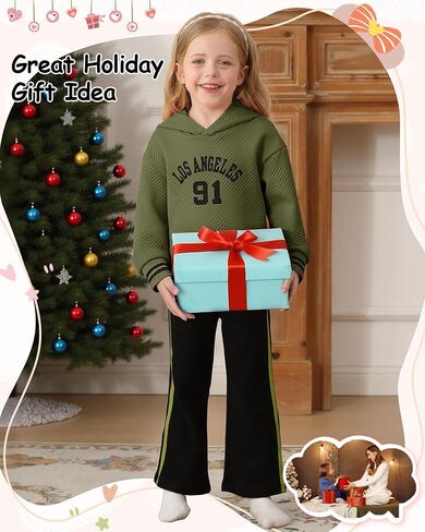Toddler Girl Clothes Girls Clothing Sets Fall Winter Outfits Soft Kids Clothes with Sweatshirt and Pants in Saudi Arabia