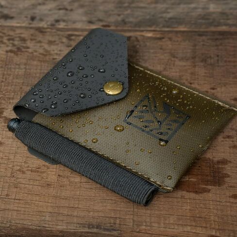 Rite in the Rain Monsoon On-the-Go Wallet, 3 3/8" x 3 ¾", TPU fabric, Pen Holder (No. C971) in Kuwait
